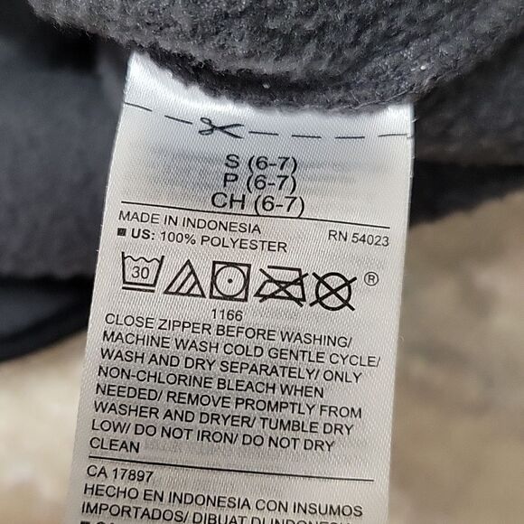 OLD NAVY YOUTH ZIP UP POLY SWEATSHIRT / JACKER SIZE SMALL 6-7 - Picture 5 of 6